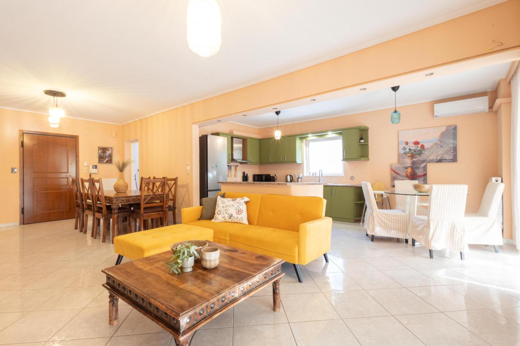 Luxury And Spacious Apt For 6 Guests أثينا المظهر الخارجي الصورة
