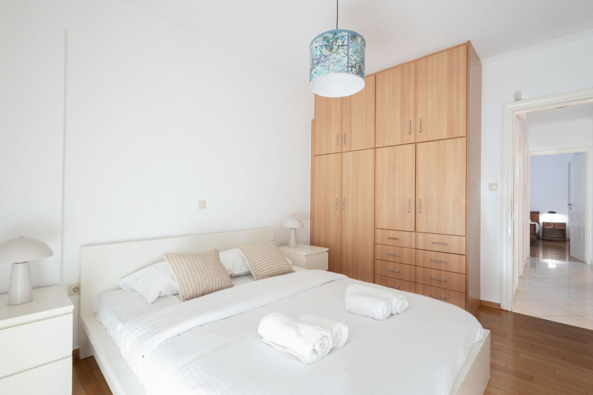 Luxury And Spacious Apt For 6 Guests أثينا المظهر الخارجي الصورة