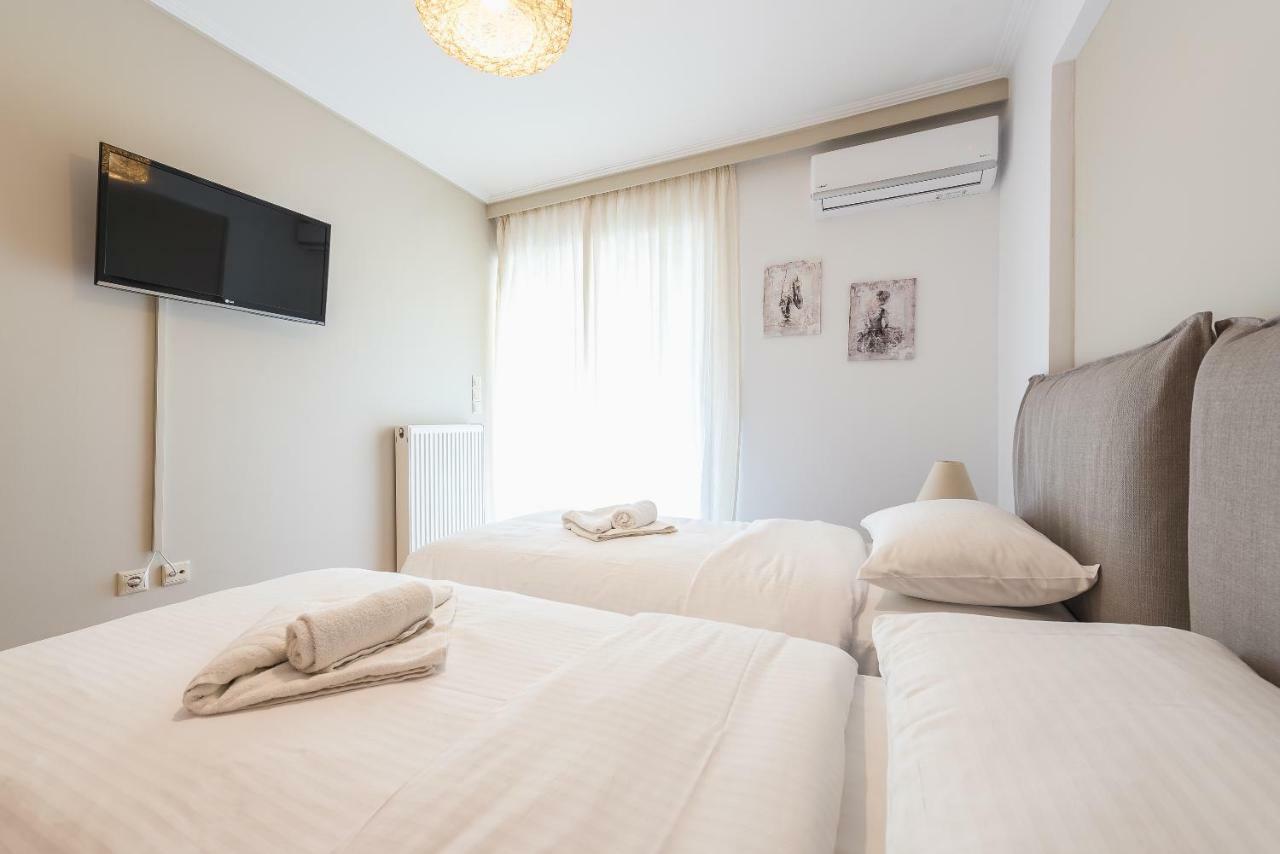 Luxury And Spacious Apt For 6 Guests أثينا المظهر الخارجي الصورة