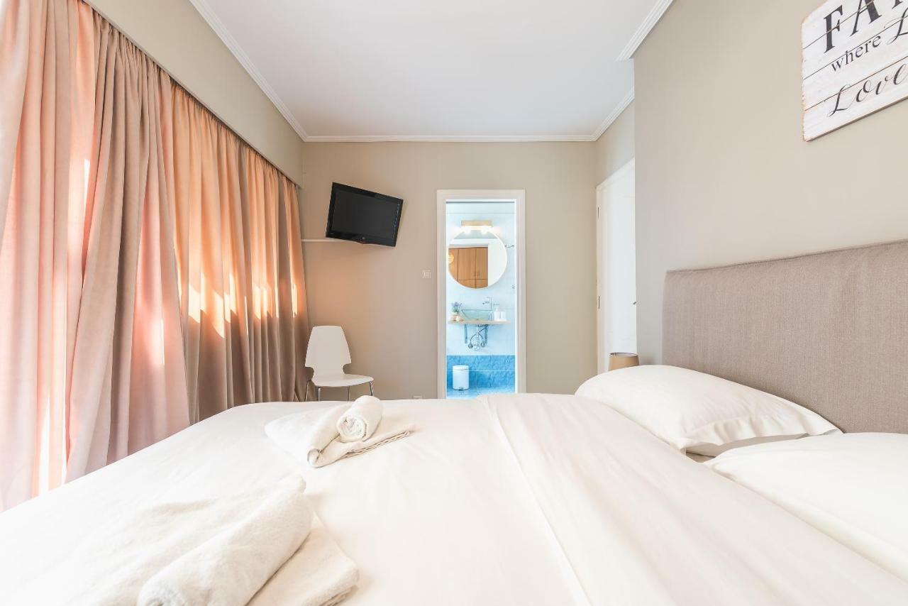 Luxury And Spacious Apt For 6 Guests أثينا المظهر الخارجي الصورة