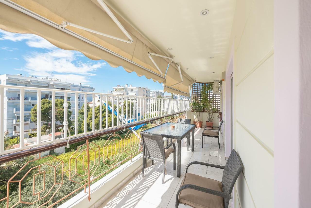 Luxury And Spacious Apt For 6 Guests أثينا المظهر الخارجي الصورة